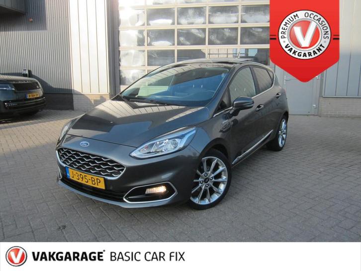 Ford Fiesta 1.0 EcoBoost Vignale automaat panodak, Auto's, Ford, Bedrijf, Te koop, Fiësta, ABS, Achteruitrijcamera, Adaptive Cruise Control