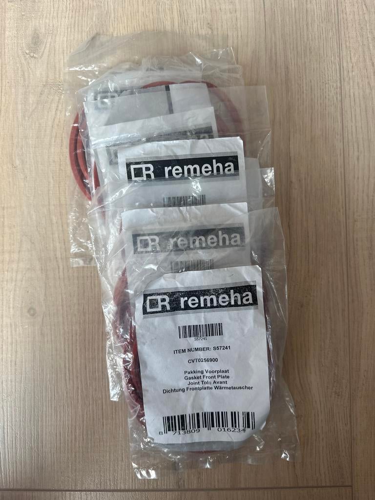 5x Remeha Pakking Voorplaat - S57241 CV-ketel onderdelen, Ophalen of Verzenden, Nieuw