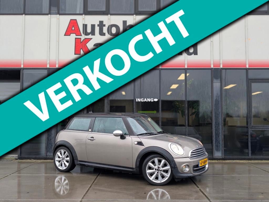 Mini Mini 1.6 Cooper 10 Years II - Airco - NIEUWE APK + BEUR, Auto's, Mini, Voorwielaandrijving, Euro 5, Zwart, 4 cilinders