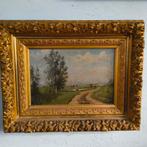 19e eeuws landschapschilderij Johan Adolph Rust?, Ophalen of Verzenden