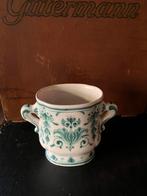 de Porceleyne fles Delft groen Delvert jardiniere 1968, Ophalen of Verzenden