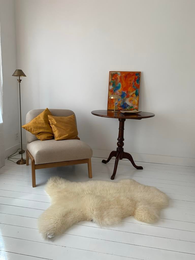Antieke driepoot tafel rond inklapbaar, Antiek en Kunst, Ophalen