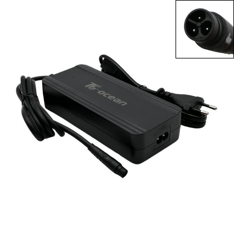 Oplader Shinga 42V 2A Huyser Maleo, Damaso, Novara 3-polig, Hobby en Vrije tijd, Elektronica-componenten, Nieuw, Ophalen of Verzenden