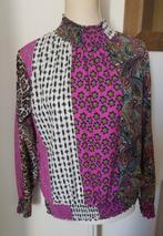 SUPER TRENDY blouse met diverse kleuren en prints mt. M, Ophalen of Verzenden, Nieuw, Maat 38/40 (M), Overige kleuren