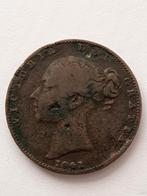Oude munt uit 1841 Queen Victoria, Postzegels en Munten, Munten | Europa | Niet-Euromunten, Ophalen of Verzenden, Overige landen