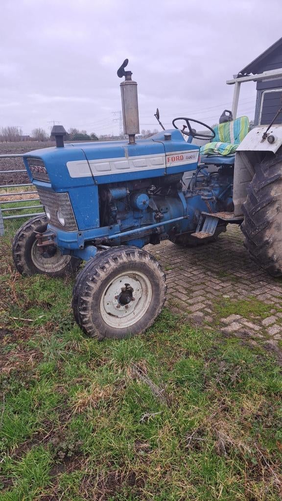 Ford 4000 tractor, Ophalen, Gebruikt