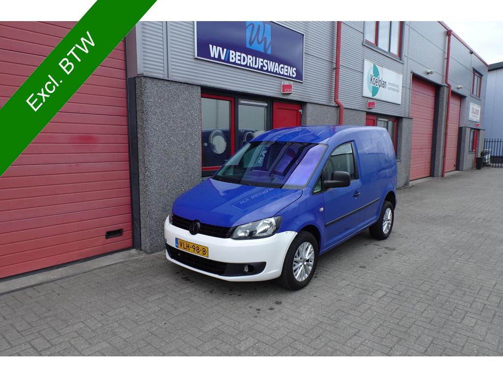 Volkswagen Caddy 2.0 TDI 4Motion airco (bj 2015), Auto's, Gebruikt, 4 cilinders, Bedrijf, 2 stoelen