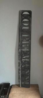 Frans zinken sjabloon letters, Ophalen of Verzenden