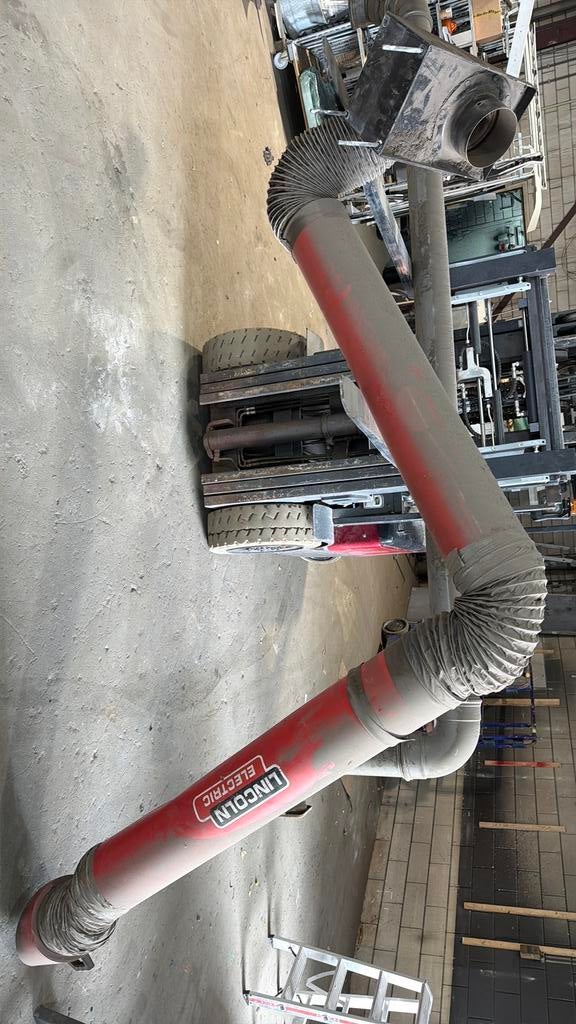 Lasrook afzuig arm, Ophalen, Gebruikt, Lincoln