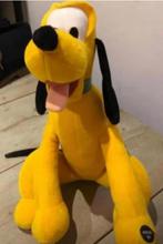 Knuffel Disney van Pluto met geluid (30 cm), Ophalen of Verzenden, Goofy of Pluto, Zo goed als nieuw, Knuffel