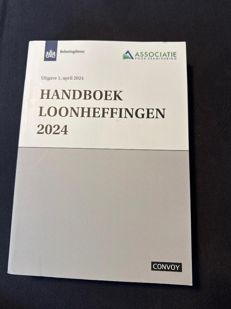 Handboek Loonheffingen 2024, Boeken, Ophalen, Nieuw, HBO, Belastingdienst