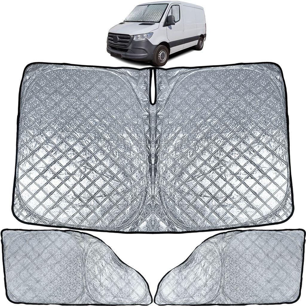 Zonnescherm Set Mercedes Sprinter W907 W910 Voorruit & Zijru, Verzenden, Automotive Parts, A.parts@hotmail.nl, Trasmolenlaan 12 3447 GZ Woerden