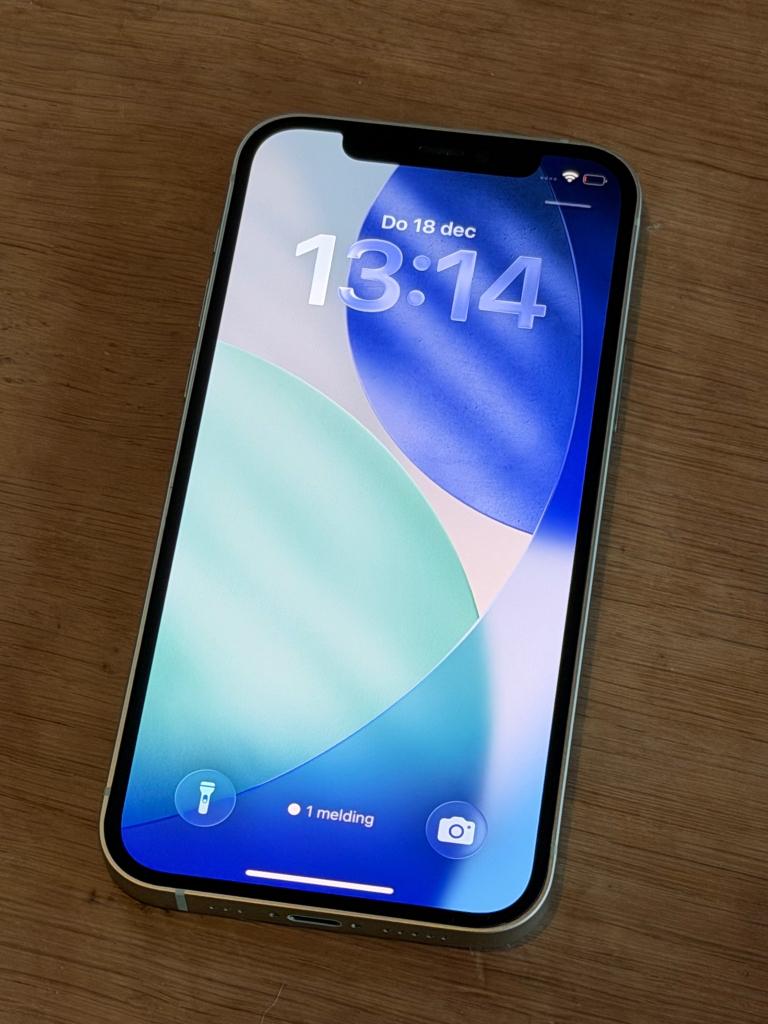 Prachtige iPhone 12 Green 128GB, met 100% batterijconditie!, Telecommunicatie, Mobiele telefoons | Apple iPhone, 128 GB, Apple