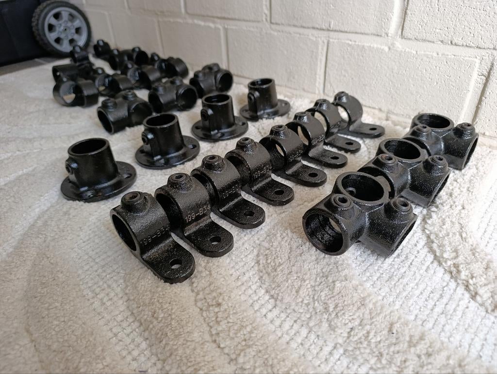 Steigerbuis koppelingen 27mm, Doe-het-zelf en Verbouw, Steigers, Overige typen, Minder dan 2 meter, Ophalen of Verzenden