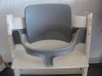 Stokke Tripp Trapp babyset Storm Grey V3., Kinderen en Baby's, Kinderstoelen, Ophalen of Verzenden, Zo goed als nieuw, Meegroeistoel