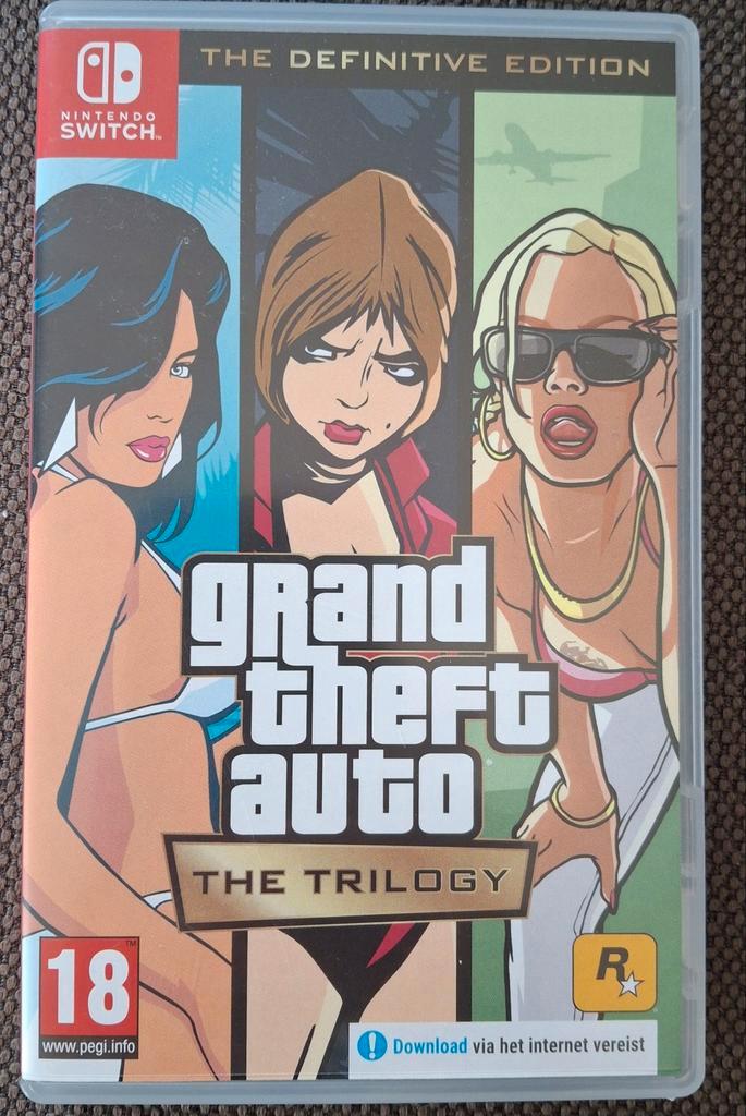Grand Theft Auto: The Trilogy, Spelcomputers en Games, Games | Nintendo Switch, Zo goed als nieuw, Avontuur en Actie, 1 speler