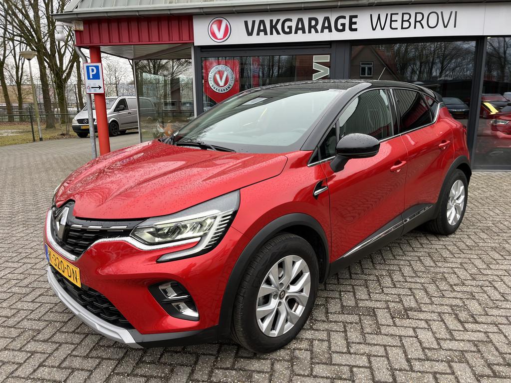 Renault Captur 1.0 TCe 100 Intens Two-tone 1e Eigenaar Trekh, Voorwielaandrijving, 101 pk, Gebruikt, Euro 6