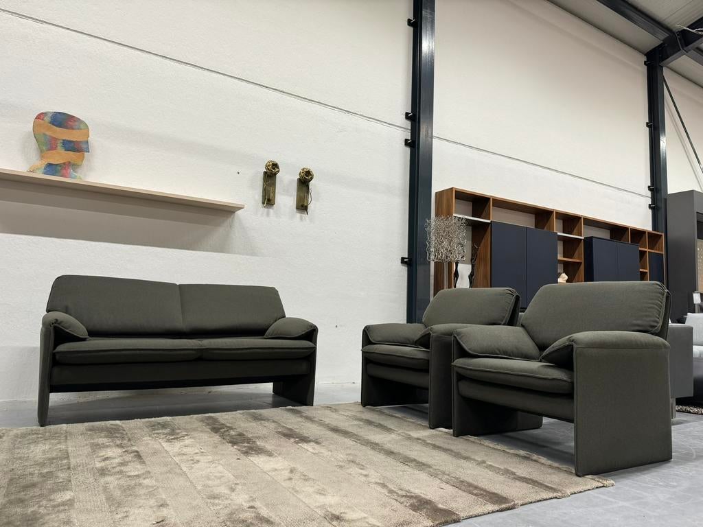 2 Nieuw Leolux Bora Beta Fauteuils Nomad groen Design Stoel, Leolux, Nieuw, 75 tot 100 cm, Ophalen of Verzenden