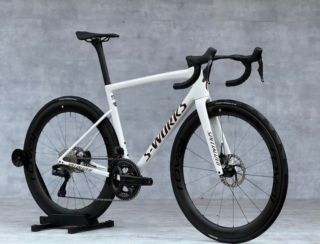 Specialized S-works Tarmac SL8 56 Di2 Roval CLX2 als NIEUW, Fietsen en Brommers, Fietsen | Racefietsen, Overige merken, Carbon