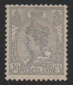 81 ONGEBRUIKT ( Wilhelmina "wijde arcering" 1922 Cat.€ 36,-), Postzegels en Munten, Postzegels | Nederland, Ophalen of Verzenden