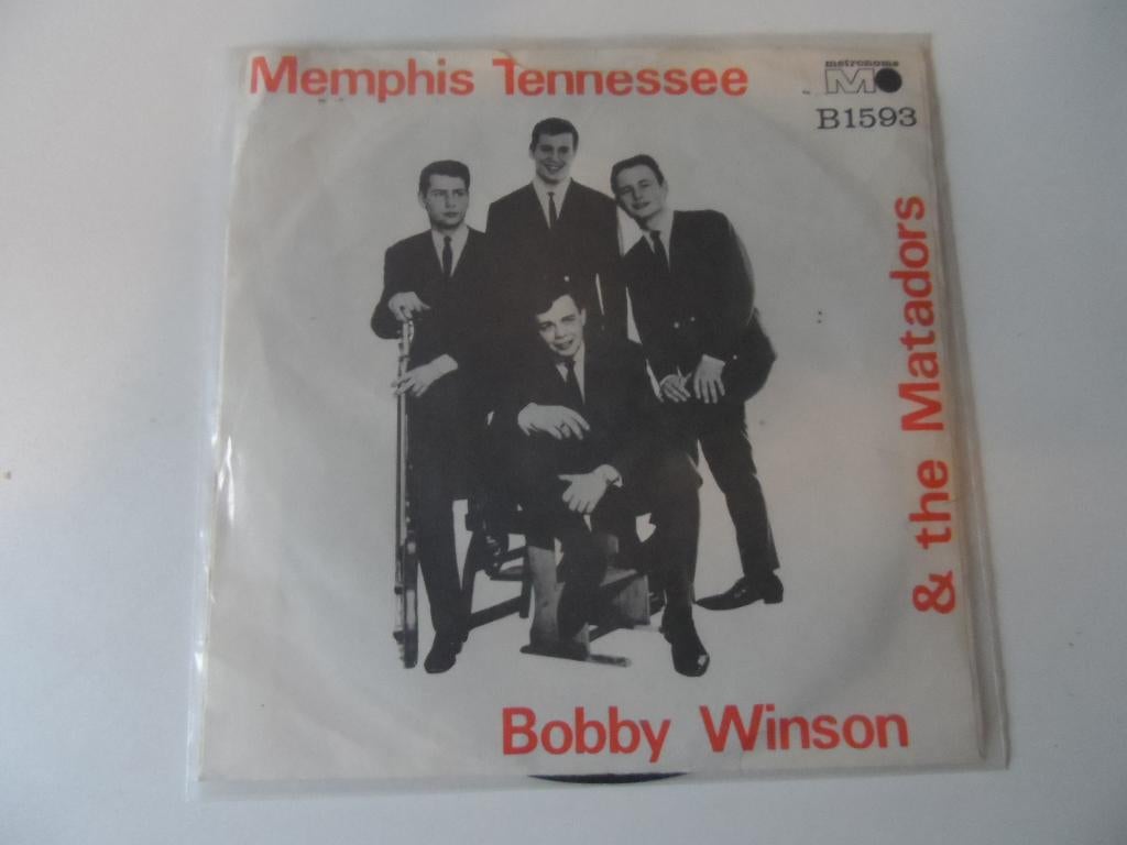 Bobby Winson & the Matadors ( Matadorerne ) - Memphis T., Gebruikt, 7 inch, Single, Ophalen of Verzenden