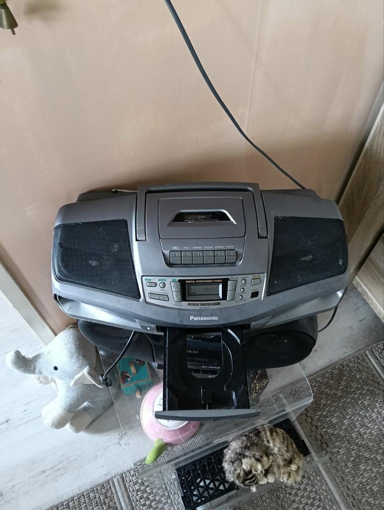 Parasonic radio cd cassette speler, Ophalen of Verzenden