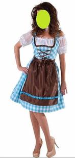 Mooie blauw/wit/bruine TIROLER/ALPENMEISJE/DIRNDL jurk, Kleding | Dames, Ophalen, Carnaval, Nieuw, Kleding