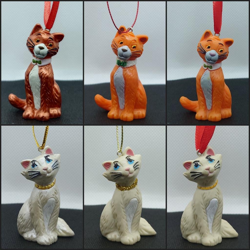 Disney Aristokatten Aristocat kerst ornament hanger kerstbal, Diversen, Kerst, Ophalen of Verzenden, Zo goed als nieuw