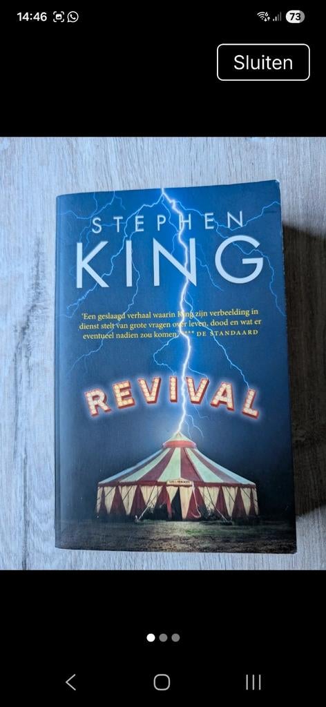 Stephen King - Revival (Paperback), Boeken, Thrillers, Gelezen, Nederland, Ophalen of Verzenden