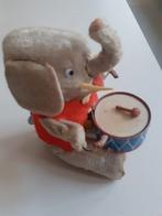 opwindbaar olifantje, beetje gehavend, engels, Antiek en Kunst, Ophalen of Verzenden