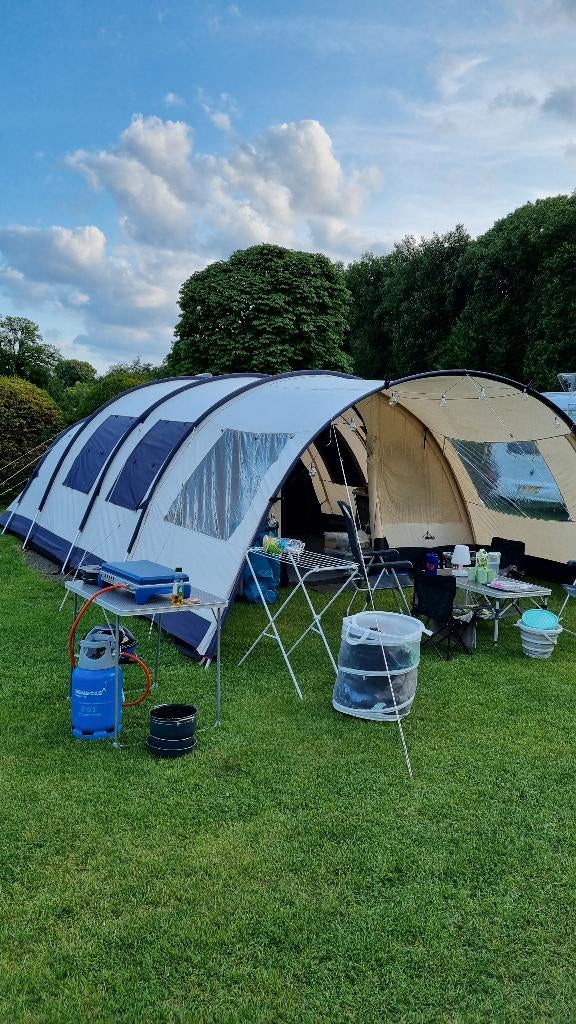 Obelink Tunnel Tent (6 persoons), Caravans en Kamperen, Tenten, tot en met 6, Gebruikt, Ophalen