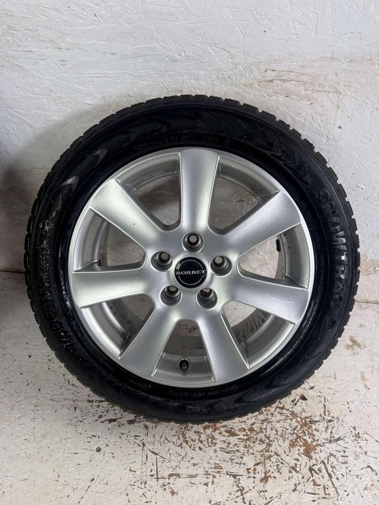 Opel Astra Zafira Vectra Signum velgen 16" 5x110 winterset, Niet ingevuld, Gebruikt, 16 inch, Banden en Velgen