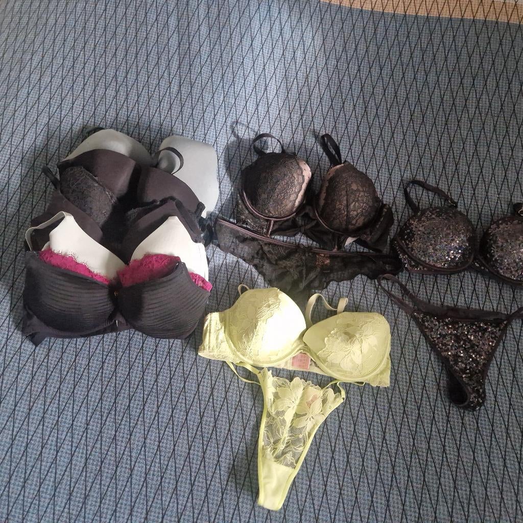 Lingerie Hunkemöller, Kleding | Dames, Ophalen of Verzenden, Zwart, Setje