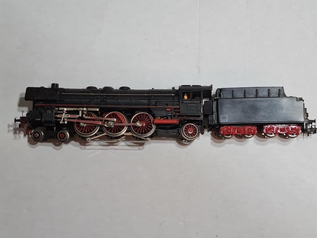 Marklin stoomlocomotief 3048, Hobby en Vrije tijd, Modeltreinen | H0, Ophalen of Verzenden, Wisselstroom, Locomotief, Märklin