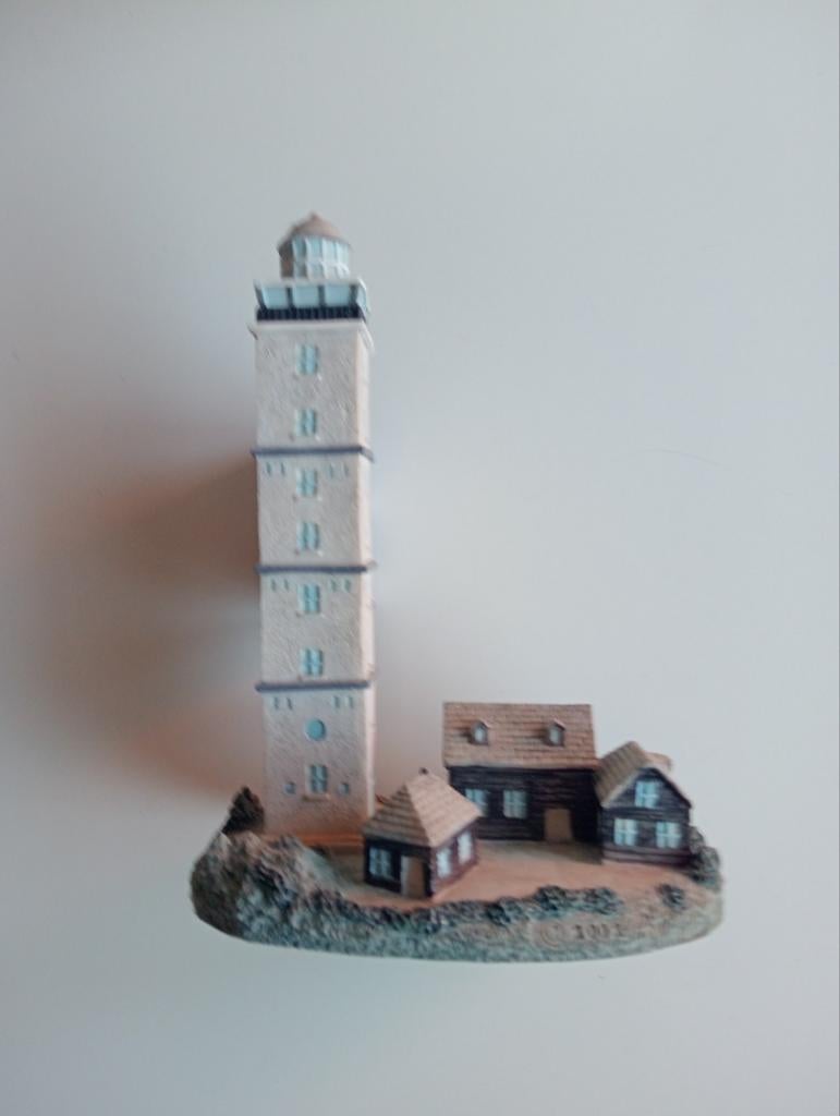 Brandaris vuurtoren op Terschelling beeldje met huisjes, Verzamelen, Ophalen of Verzenden, Zo goed als nieuw