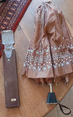 Knirps Inklapbare Paraplu met Draagtasje -bruin met Patroon, Ophalen