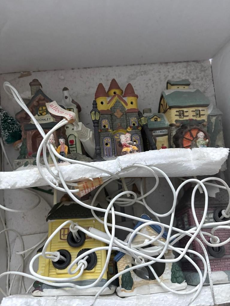 Te Koop Doos met Treintjes, Ophalen, Gebruikt, Gelijkstroom, Overige merken