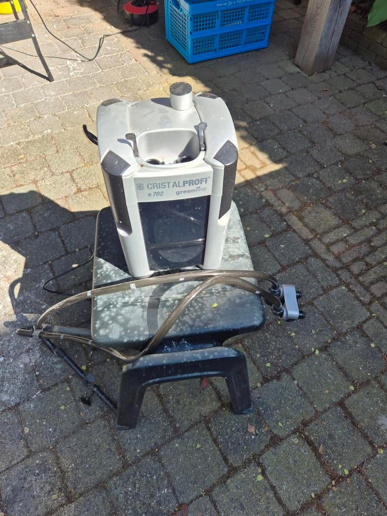 Aquarium pomp cristal profi 702, Ophalen