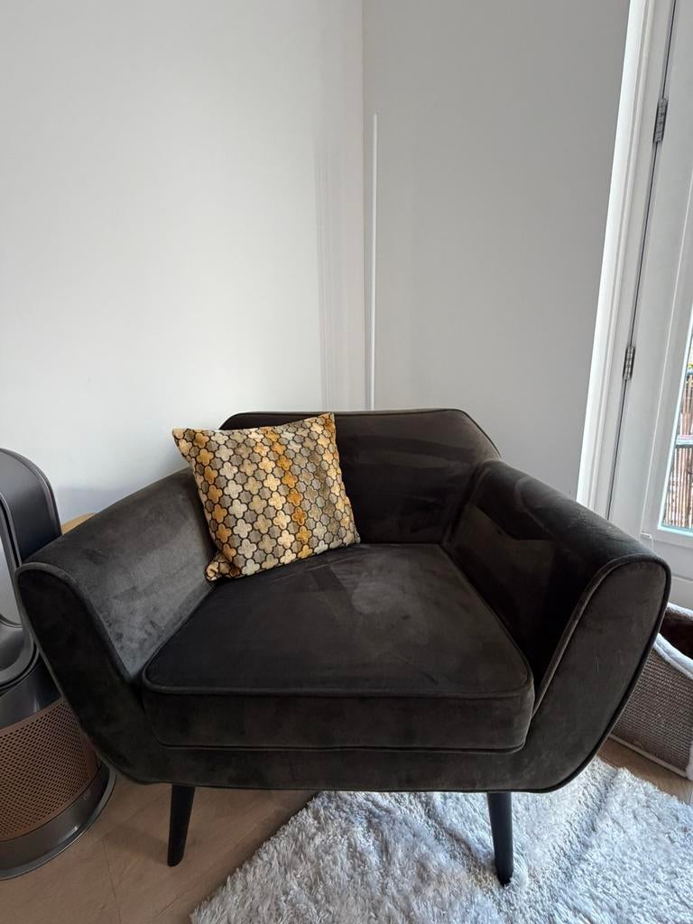 WOOOd Rocco fauteuil, Huis en Inrichting, Overige materialen, Minder dan 75 cm, Nieuw, Ophalen of Verzenden