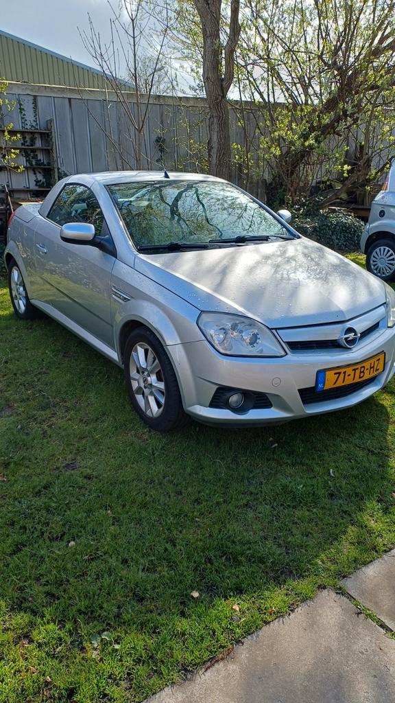 Opel Tigra 1.4 16V Twintop 2006 Grijs, Auto's, Opel, Bedrijf, Tigra, Benzine, C, Cabriolet, Handgeschakeld, Origineel Nederlands