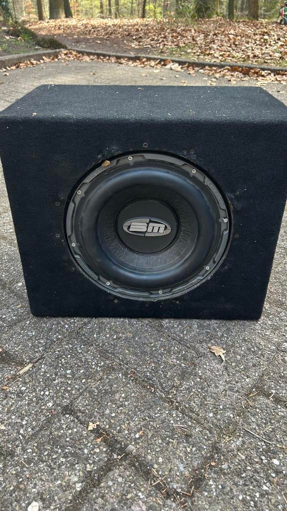 BOSCHMANN BM Audio AXIS-10 PREMIUM EDITION subwoofer, Auto diversen, Ophalen, Gebruikt