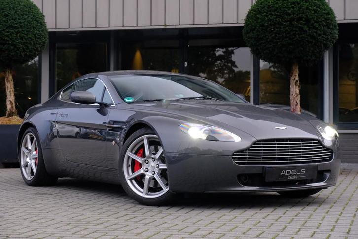 Aston Martin V8 Vantage 4.3 V8 Sportshift Meteorite Silver, Auto's, Aston Martin, Bedrijf, Te koop, V8 Vantage, Airconditioning