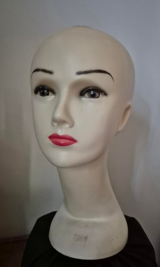 Pruikhoofd dames pashoofd, Ophalen of Verzenden