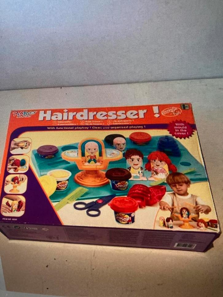 Playboy Kapper Set - Creatief Speelplezier!, Kinderen en Baby's, Speelgoed | Overig, Nieuw, Jongen of Meisje, Ophalen of Verzenden