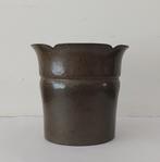 Amsterdamse School tin vaasje Fa H. Tollenaars Buiksloot, Antiek en Kunst, Ophalen of Verzenden