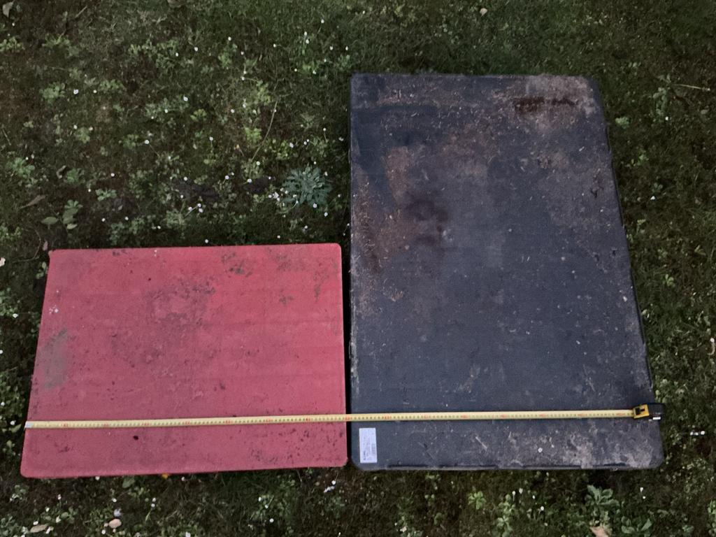 Kunststof pallets, 7x 1200x800mm en 6x 600x800mm, Ophalen of Verzenden