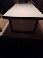 Eethoektafel en salontafel gratis, Ophalen, Gebruikt, 100 tot 150 cm, 50 tot 100 cm