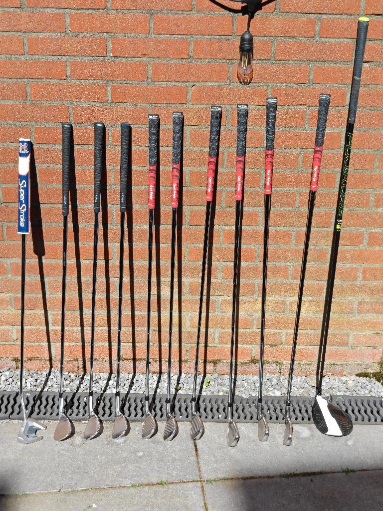 Complete golfset voor linkshandige golfer, Ophalen, Gebruikt, Set, Overige merken