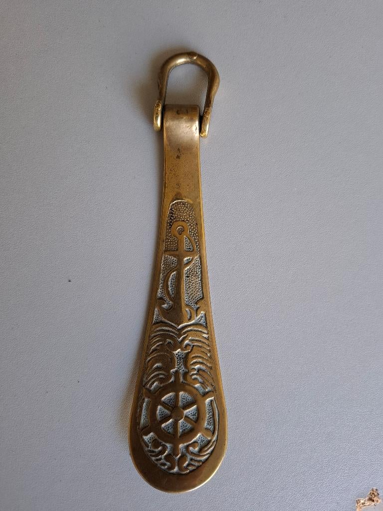 Schoenlepel messing, Ophalen of Verzenden, Brons