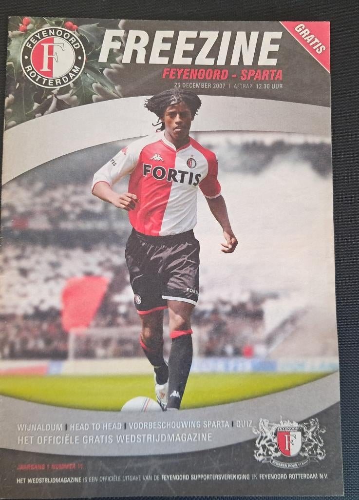 Feyenoord - Sparta 2007/2008, Verzamelen, Ophalen of Verzenden, Zo goed als nieuw, Feyenoord, Boek of Tijdschrift